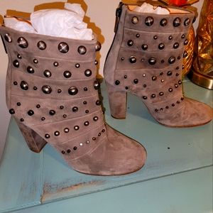 Gorgeous Mischka Badgley booties. In like new condition. These are over $400 new